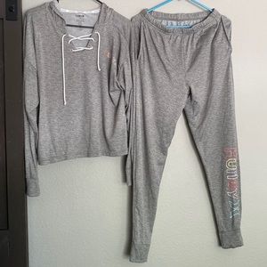 Hurley Matching Jogger Set